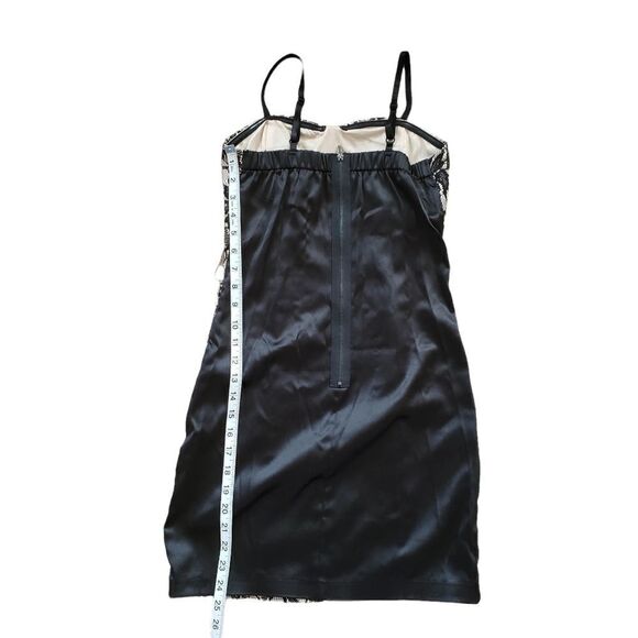 TCEC Black Lace Overlay Bodycon Dress Sz S - Picture 8 of 13